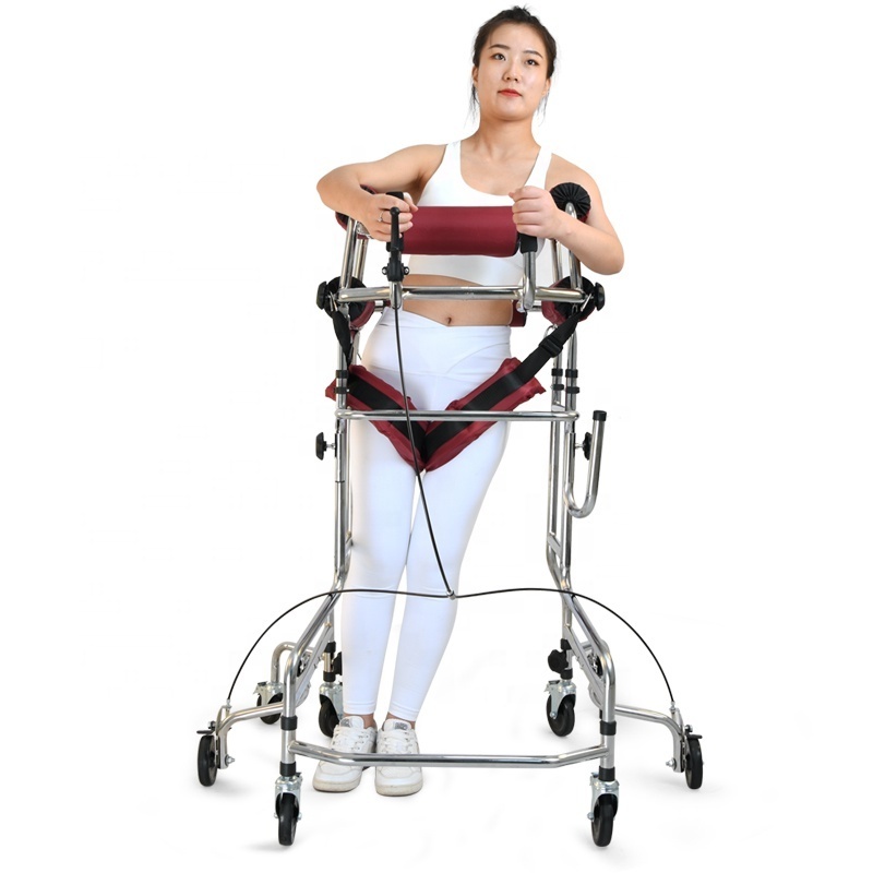 Cerebral palsy child and adult walking aid walker hemiplegic lower limb training standing frame high quality