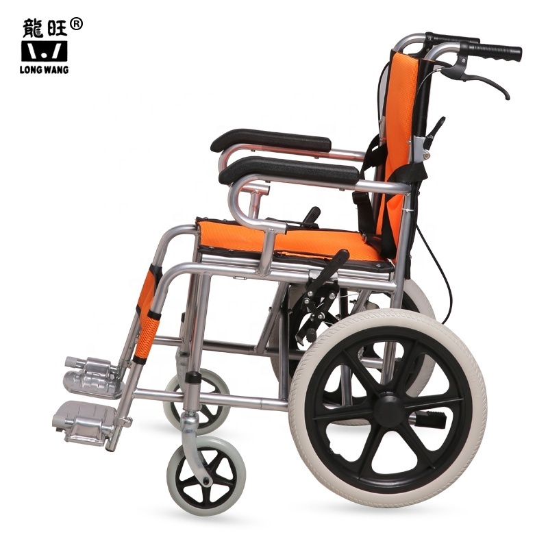 High quality folding lightweight wheel chair manual wheelchair puncture proof tire for sale