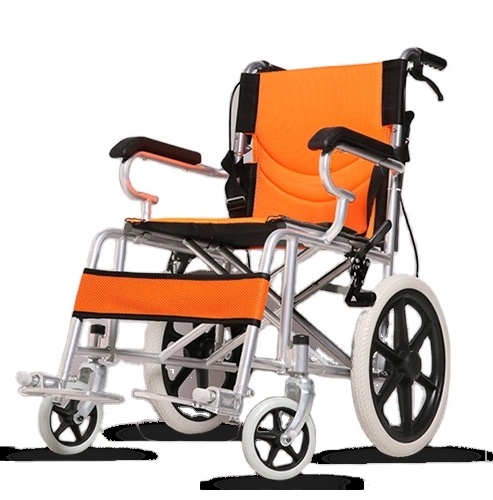 High quality folding lightweight wheel chair manual wheelchair puncture proof tire for sale