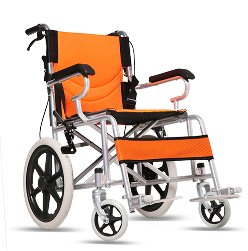 High quality folding lightweight wheel chair manual wheelchair puncture proof tire for sale