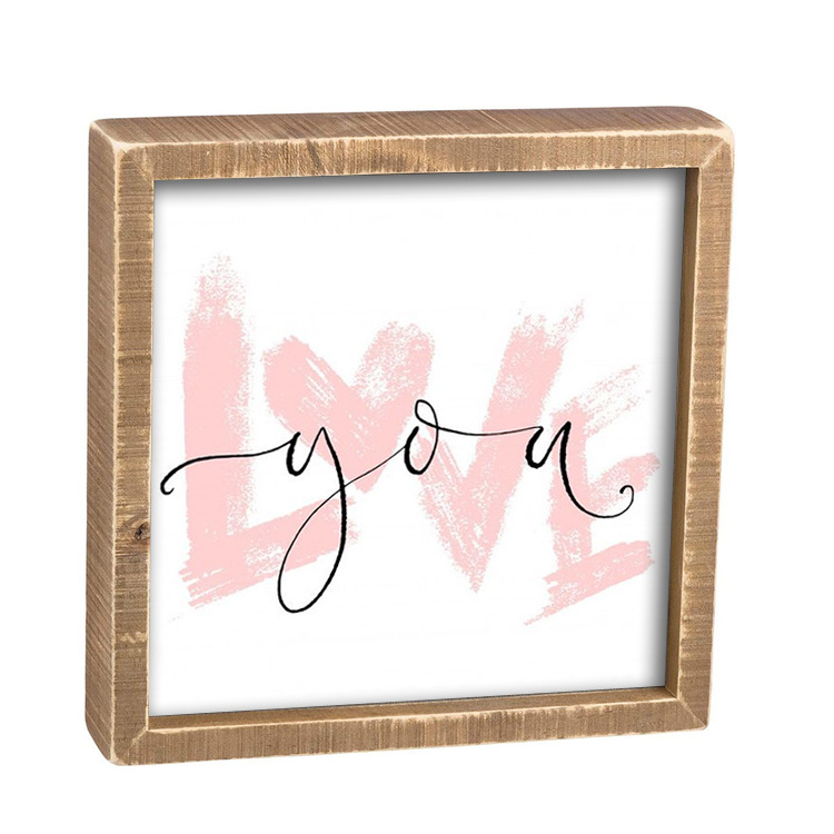 Funny Rustic Wooden Bathroom Farmhouse Decor All of me Loves All of you Art Wood Framed Wall Hanging Quote Sign