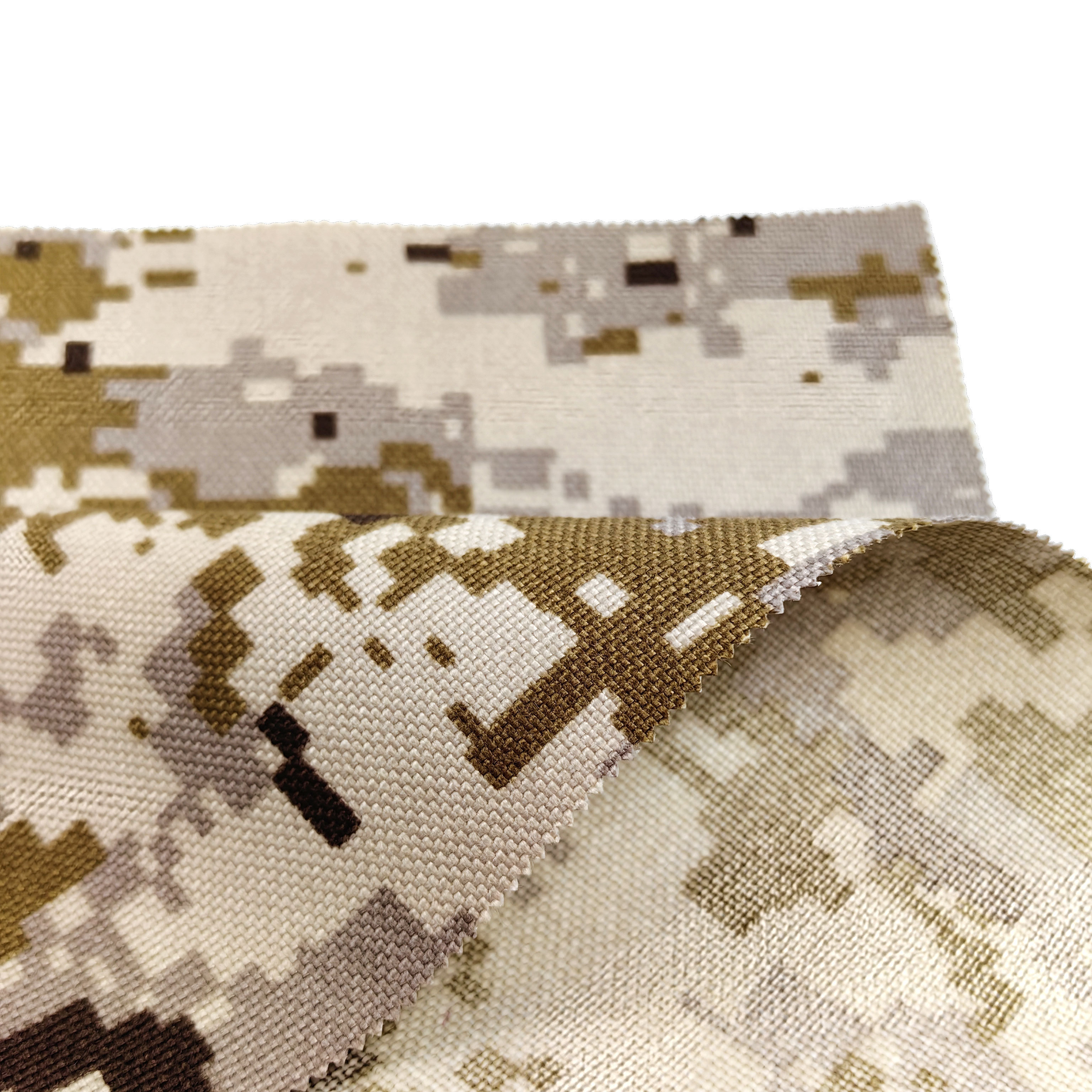 Outdoor Fabric Desert Camouflage 1000D Cordura Nylon 66 Fabric In IRR Waterproof For Outdoor Gear Bag Tear Resistance