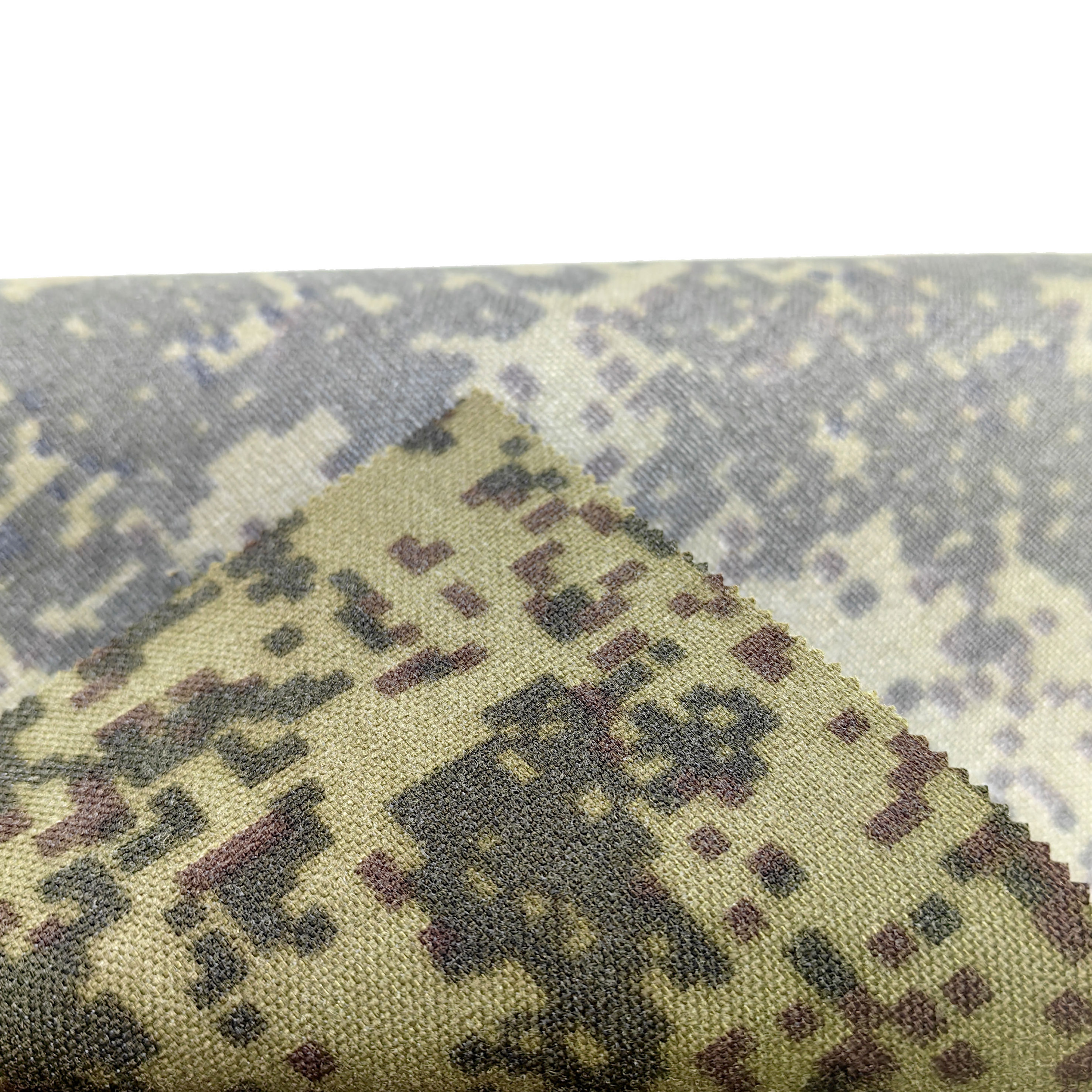 Backpack Fabric 1000D Nylon Cordura Fabric EMR Camouflage Printed WR PU Coating 1050D Ballistic Nylon Cordura Camo Vest Fabric