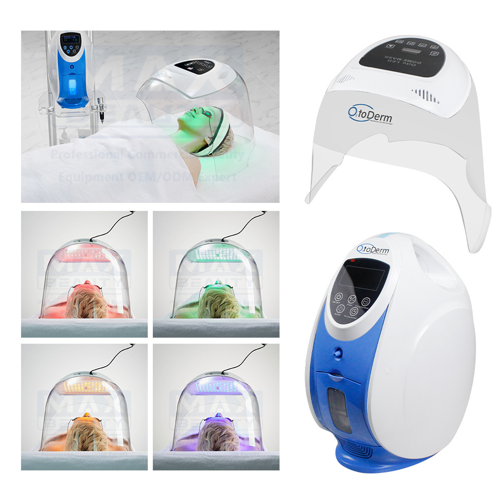 Korea original o2toderm led dome facial solutions serum machine o2derm o2 to derm oxygen facial o2toderm machine