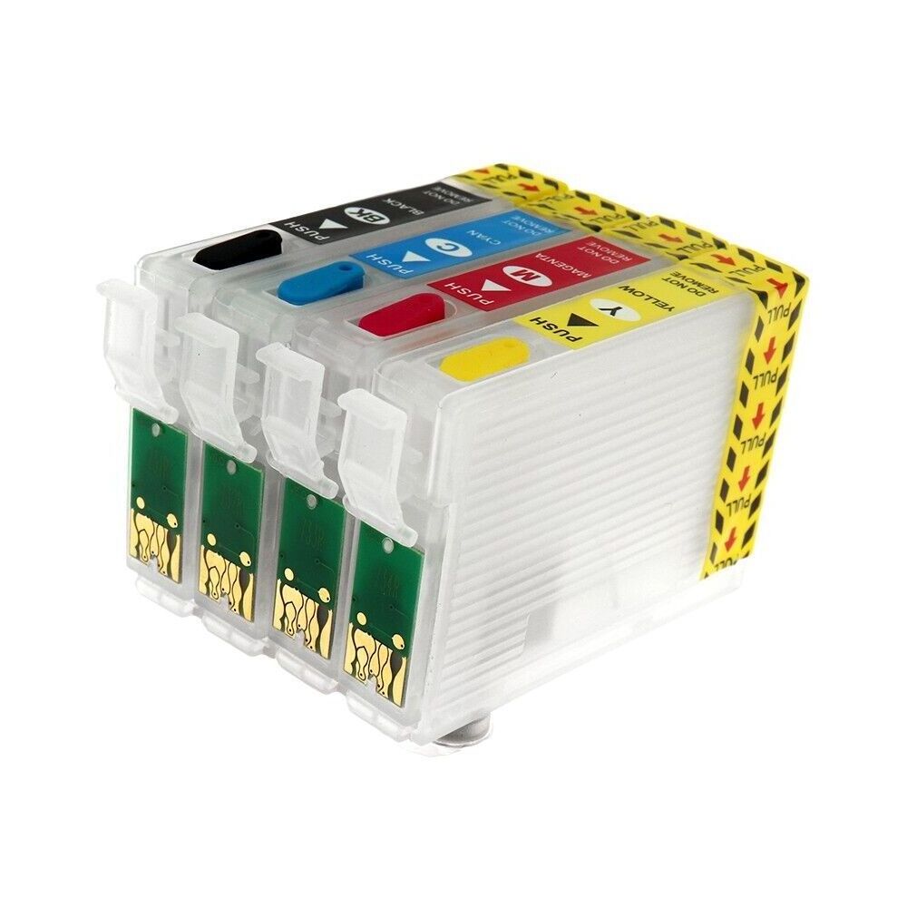 T1281-T1284 Refillable Ink Cartridge For Epson S22 SX125 SX130 SX230 SX235W SX420W SX440W SX430W SX425W SX435W SX438 SX445W