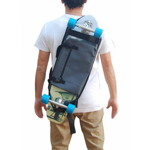 Longboards skate surf deck bag one shoulder strap crossbody backpack skateboard