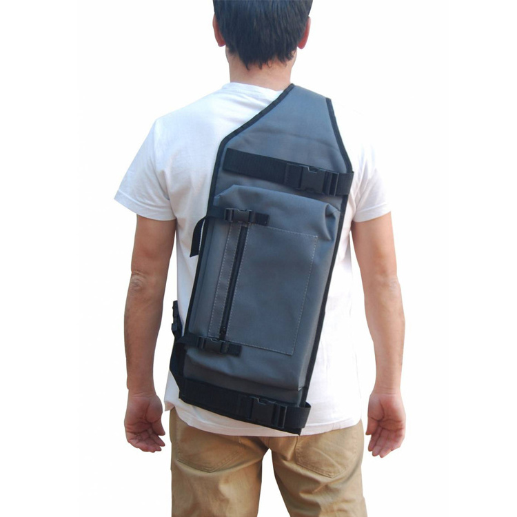 Longboards skate surf deck bag one shoulder strap crossbody backpack skateboard