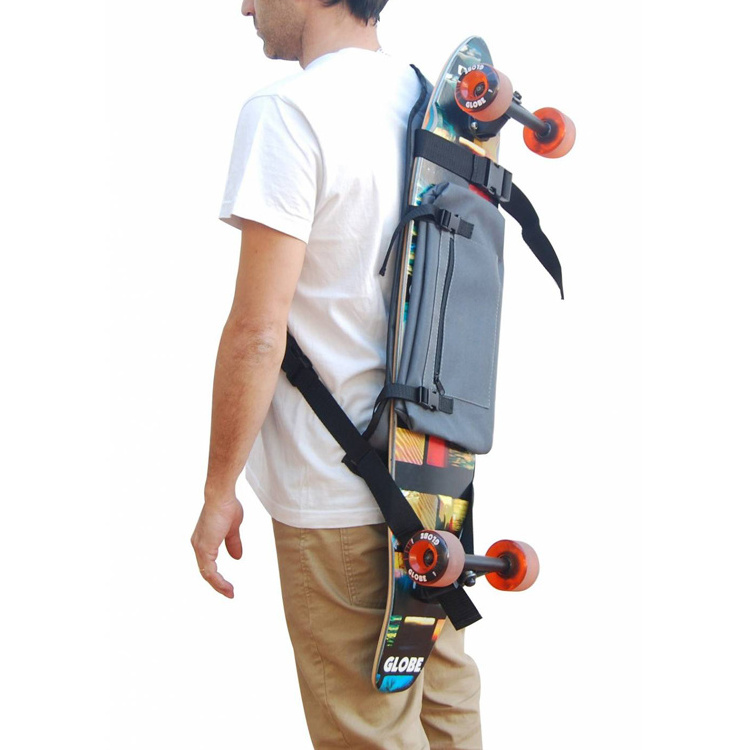 Longboards skate surf deck bag one shoulder strap crossbody backpack skateboard