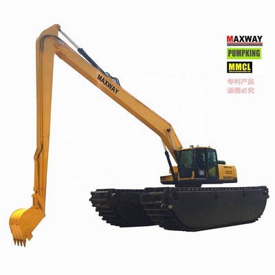 20 Ton MAXWAY brand amphibious excavator swamp excavator marsh buggy