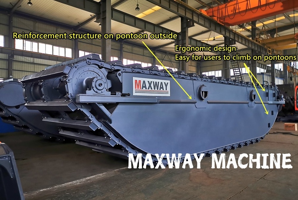 MAXWAY Amphibious Pontoon, Heavy Duty