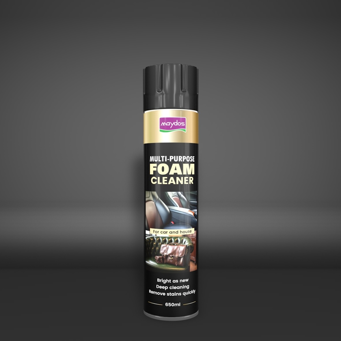 Good Price Multi Purpose Motor Foam Cleaner Spray for Car Interiors 650ml