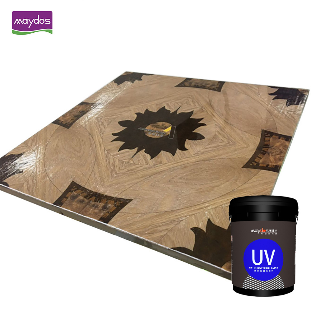 High Quality UV Detailing Coating Primer for Glass PVC MDF Wood Paint High Gloss UV Curing Wood Varnish for Offset Printing