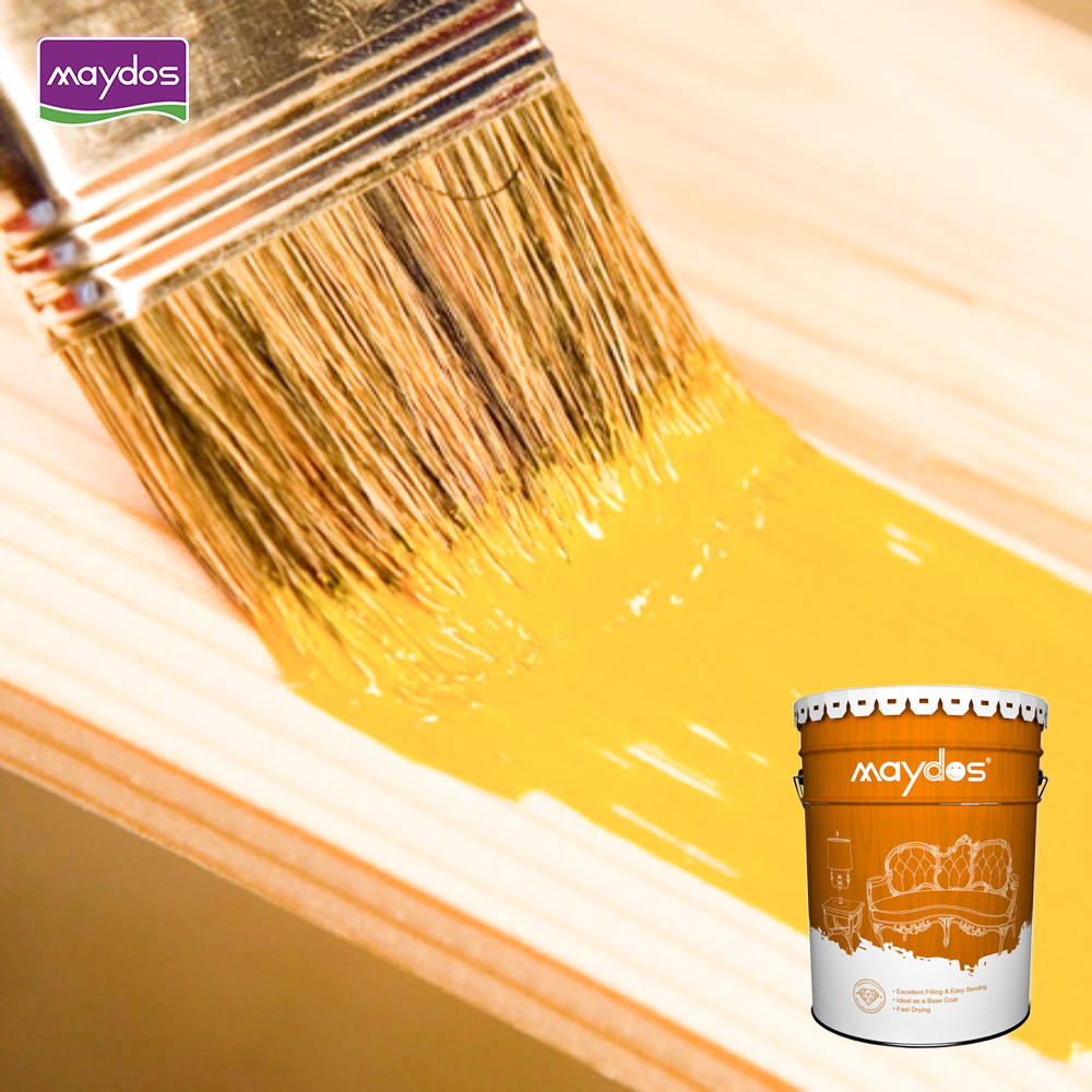 Factory Price Fast Dry NC Wood Furniture Paint Wood Stain Primer Thinner Crystal Varnish Waterproofing Coating Finish Lacquer