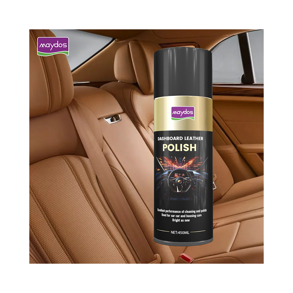 DIY Car Detailing Maintenance Car Polish Spray Leather Dashboard Polish Wax