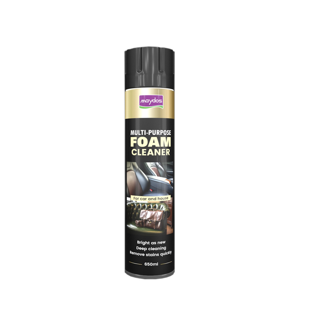 Good Price Multi Purpose Motor Foam Cleaner Spray for Car Interiors 650ml