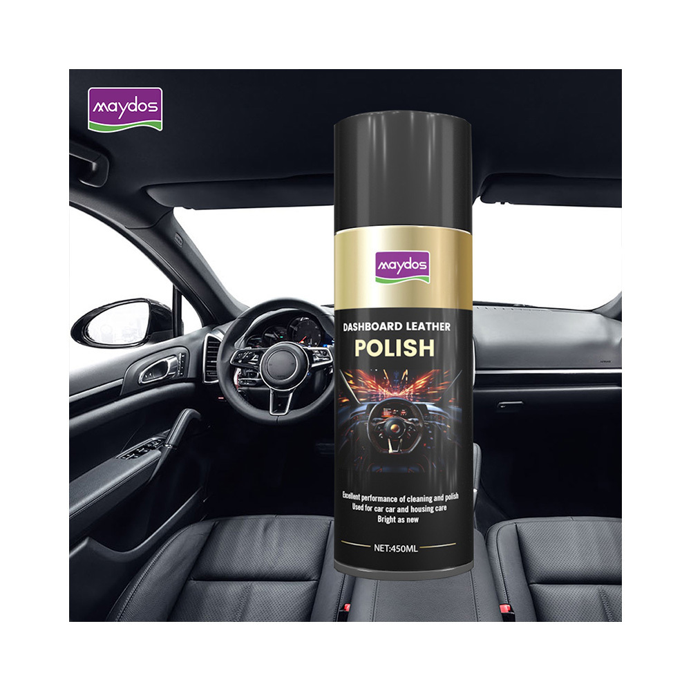 DIY Car Detailing Maintenance Car Polish Spray Leather Dashboard Polish Wax