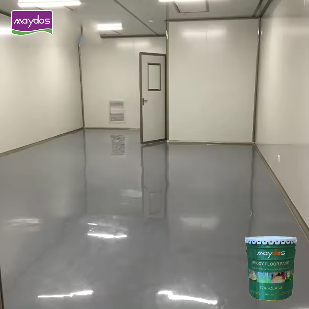 Liquid glass epoxy resin transparent clear liquid flooring for project