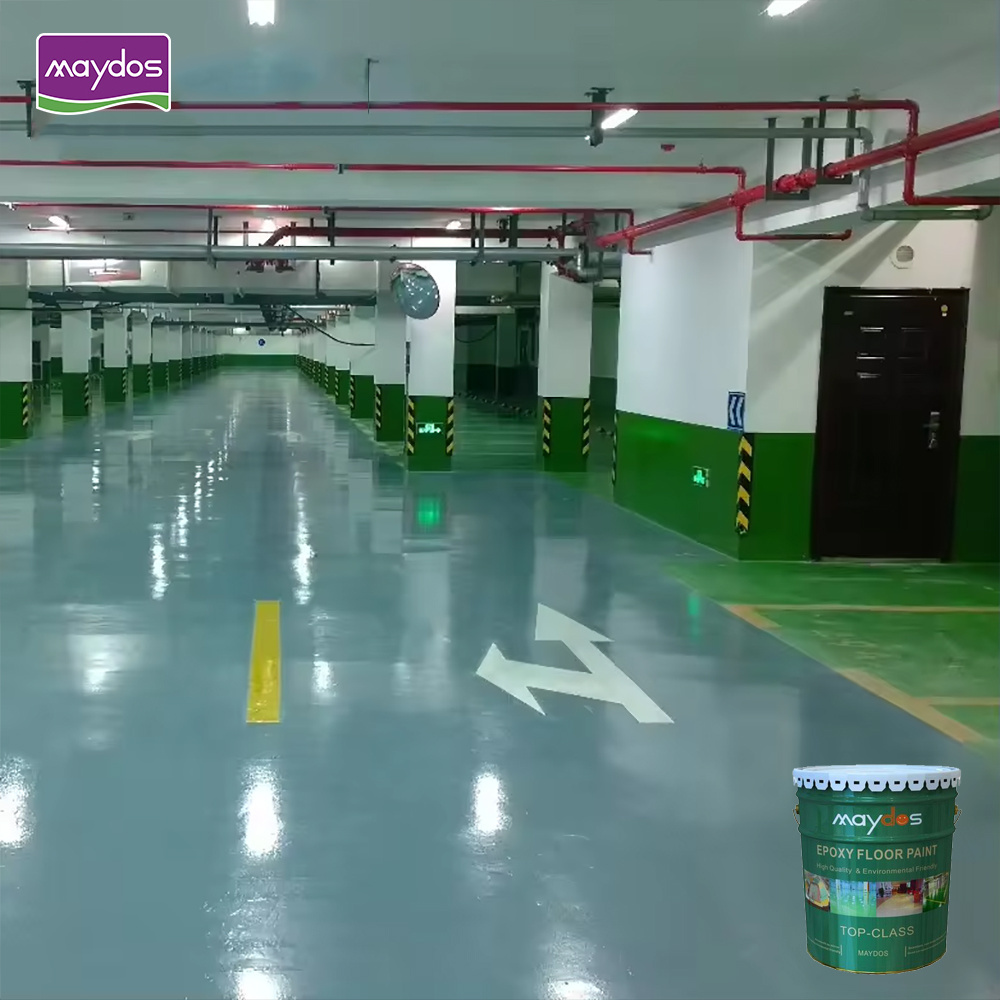 Liquid glass epoxy resin transparent clear liquid flooring for project