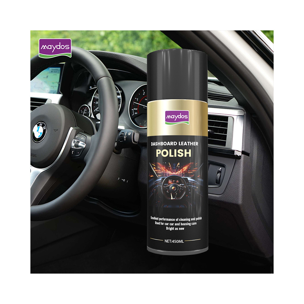 DIY Car Detailing Maintenance Car Polish Spray Leather Dashboard Polish Wax