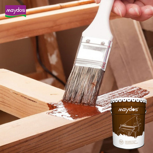 Reasonable Price Wood Coating Top Coat Red White PU 2K Wood Furniture Latex Filler Paint Detailing Wood Finish Lacquer