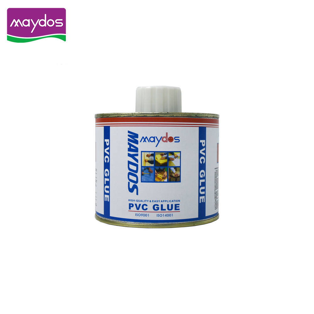 Maydos strong strength easy application glue pvc solvent cement pipe glue