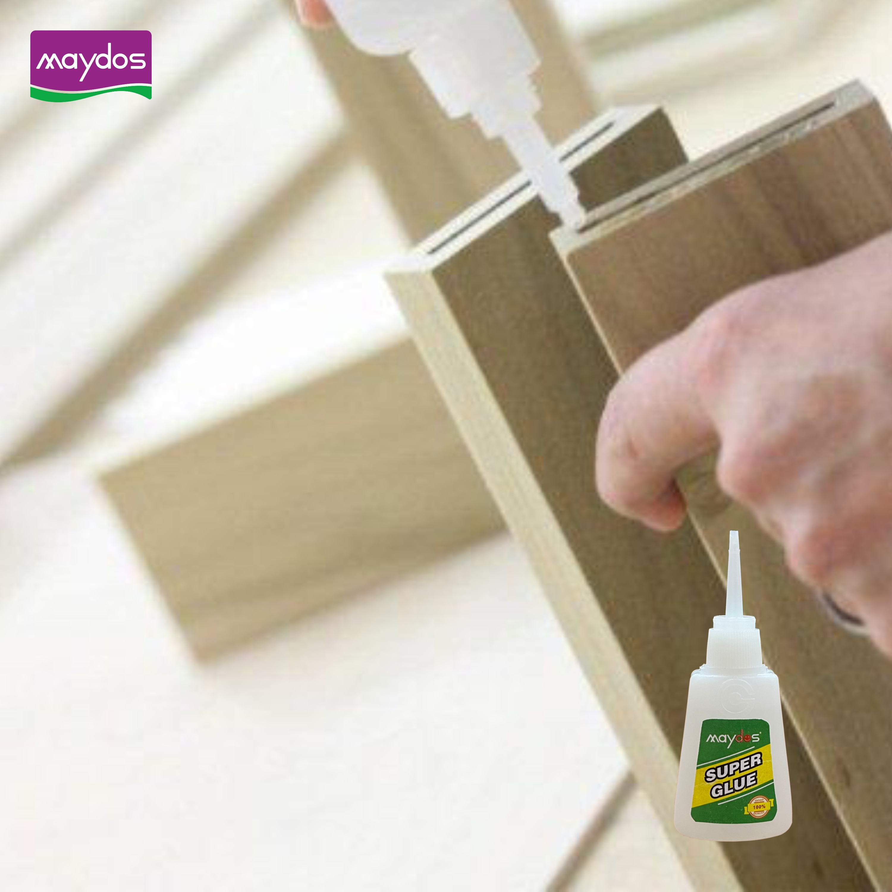 Universal fast drying cyanoacrylate adhesive 502 super glue with high strength