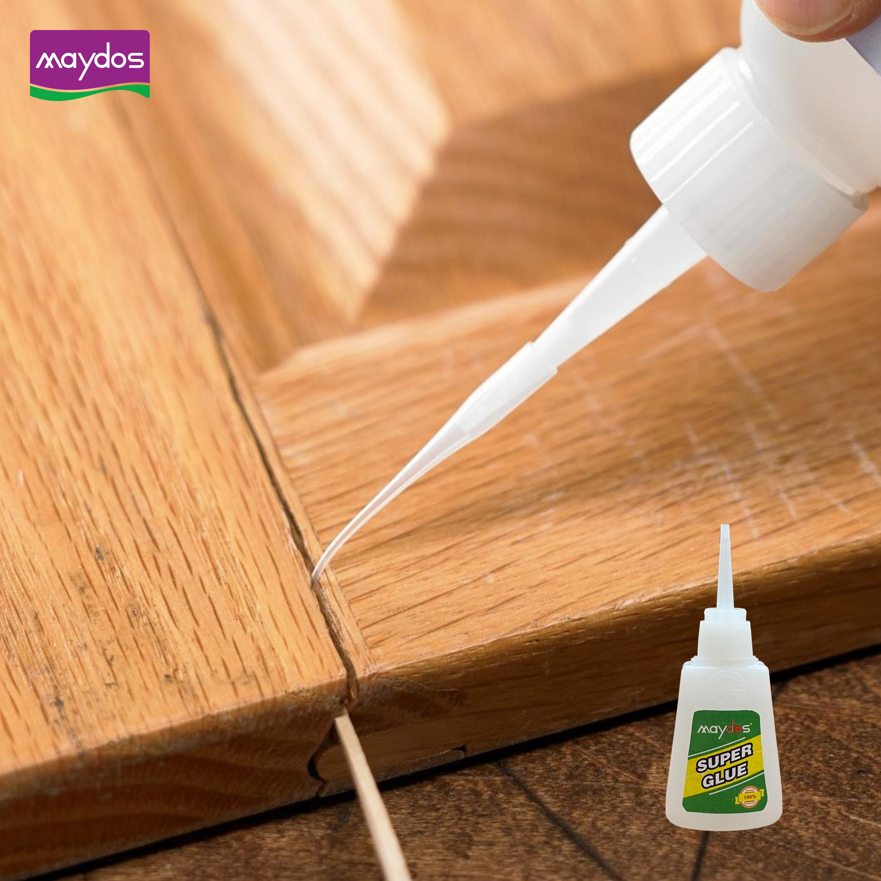 Universal fast drying cyanoacrylate adhesive 502 super glue with high strength