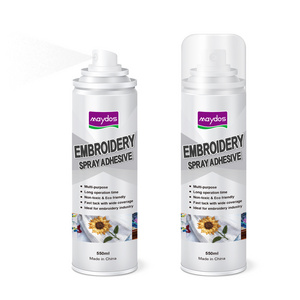 Maydos Embroidery Spray Adhesive 650ml Adhesive Spray for textile fabric