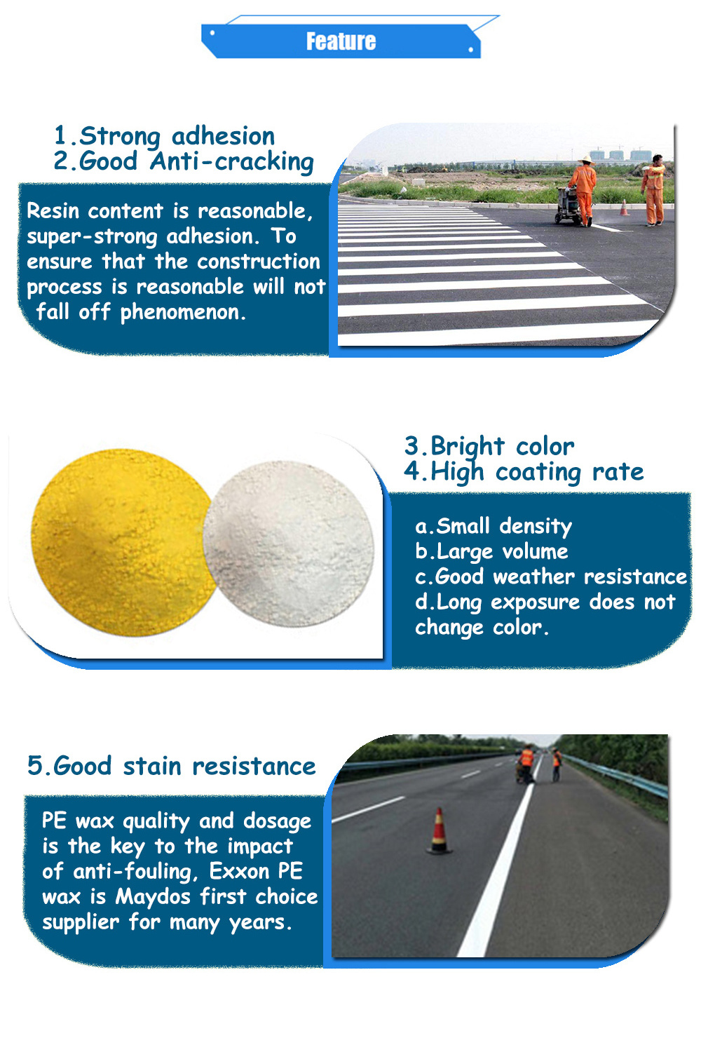 Thermoplastic Road Line Marking Paint and Machine