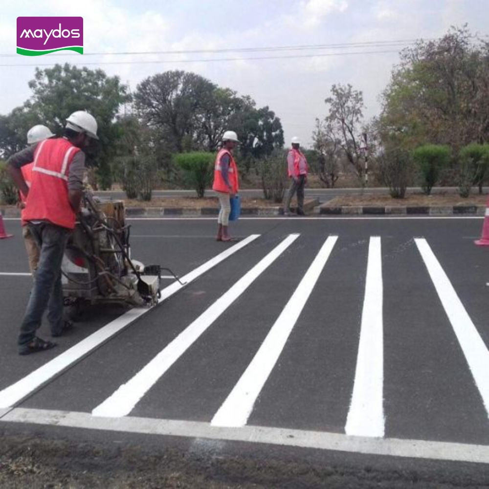 Thermoplastic Road Line Marking Paint and Machine