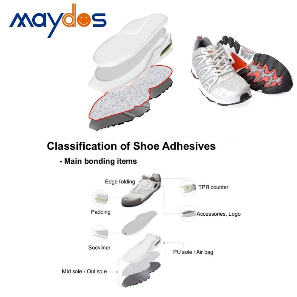 Rubber glue Pu adhesive for EVA sole and shoe upper