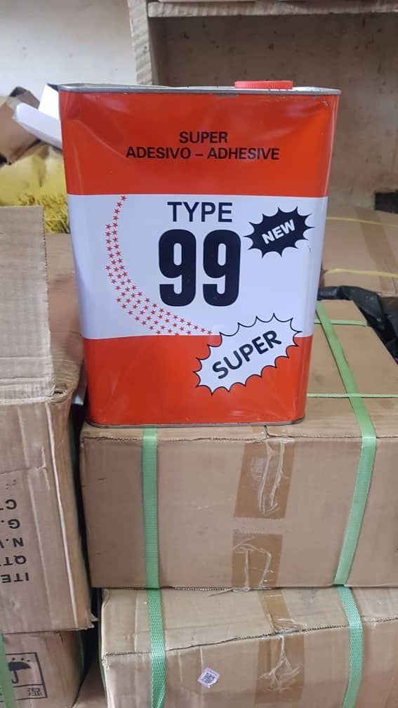 Africa hot selling all purpose contact cement gum super 99 type glue neoprene adhesive