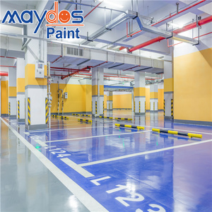 Maydos seamless dust-proof floor paint epoxy resin self leveling floor coating for workshop hospital home