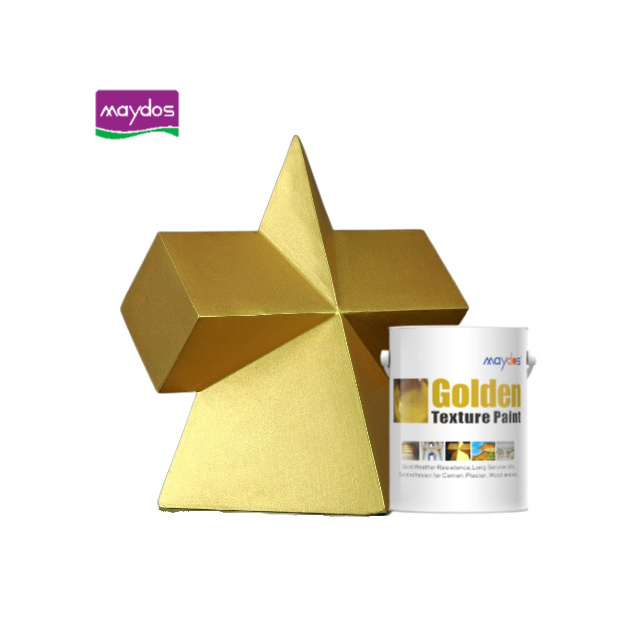 Wholesale Spray Acrylic Gold Paint Building Coating Metallic Gold Paint