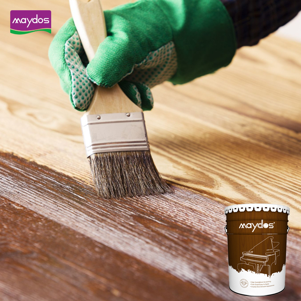 Maydos odorless wood varnish white paint for wood