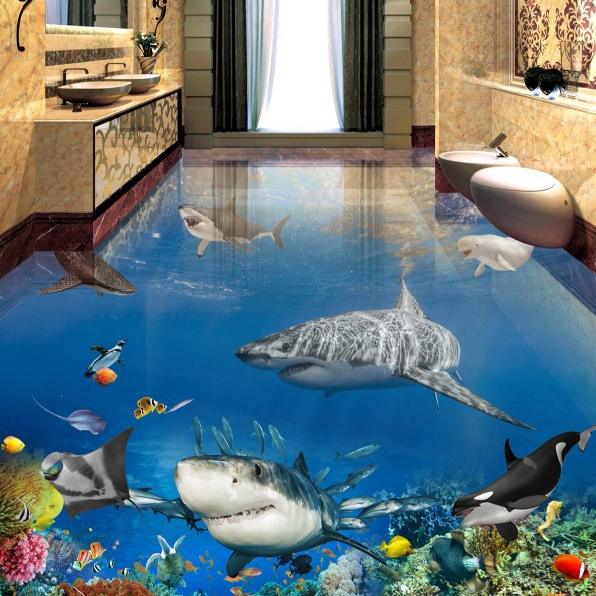 Maydos epoxy resin hardener floor 3d flooring paint for house kitchen office bathroom