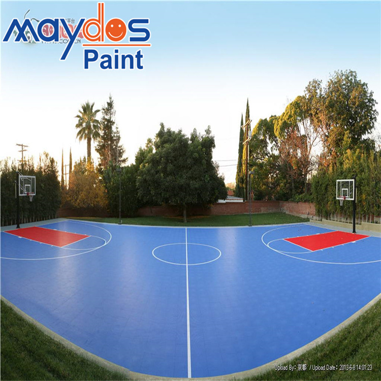 Maydos seamless dust-proof floor paint epoxy resin self leveling floor coating for workshop hospital home