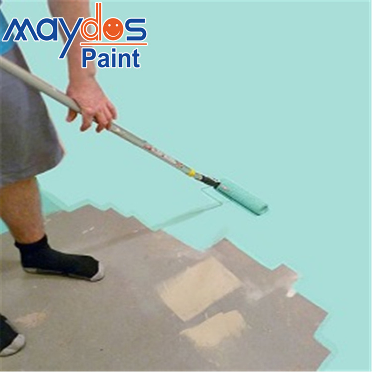 Maydos seamless dust-proof floor paint epoxy resin self leveling floor coating for workshop hospital home