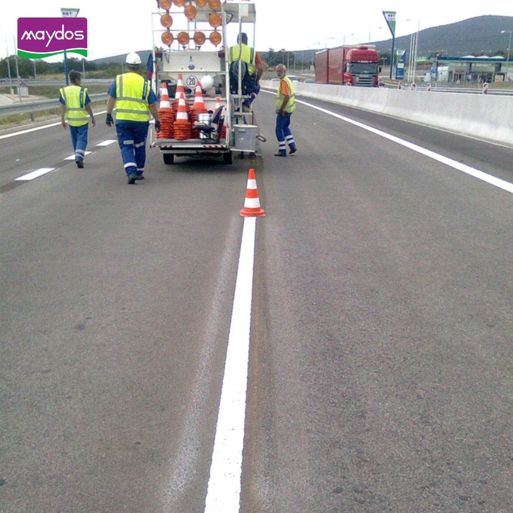 Thermoplastic Road Line Marking Paint and Machine