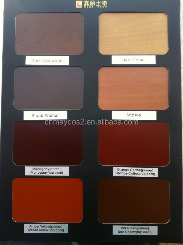 Wood Color Varnish Wood Paint Finish Varnish for PVC Board Lumber