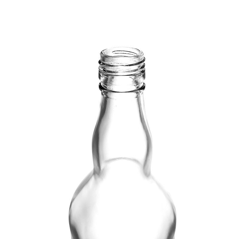 Tall and Round 650ml Glass Whiskey Bottle for Rums Drinks Spirits Liquors Glass Packaging with ROPP Closure