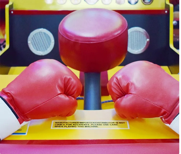 Fighting Amusement Coin Operated Arcade Training Electronic Boxing Punch Machine