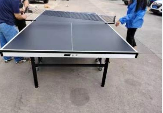 Full Size Outdoor Ping Pong Table Movable Indoor Foldable Table Tennis Table