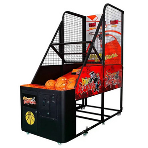 Adult Indoor Electronic Coin Operated Skill Shooting Crazy Hoop Street Basketball Arcade Game Machine For Sale Philippines