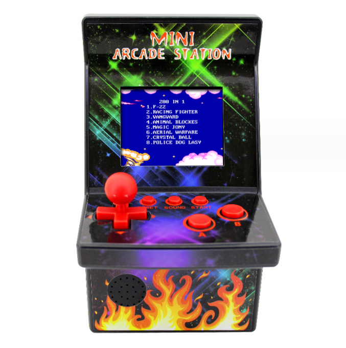 Marwey New Design Mini Tabletop Video Game Machine Multi Game Classic Retro Arcade Cabinet Fighting Bartop Machine