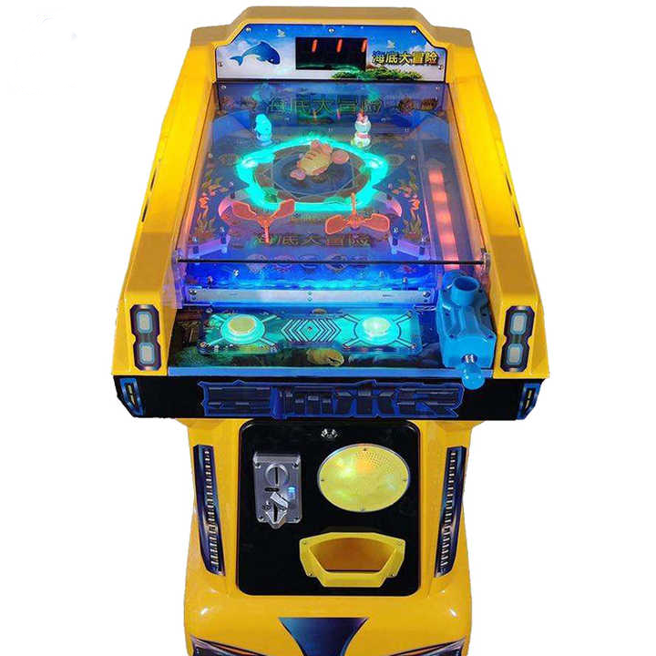 High Quality Kids Coin Operated Games Marble Shooting Virtual Mini Pinball Machine For Sale