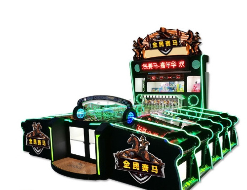 Factory Direct Sales Horse Racing Game Carnival Coin Operated Booth Bowling Game Machine