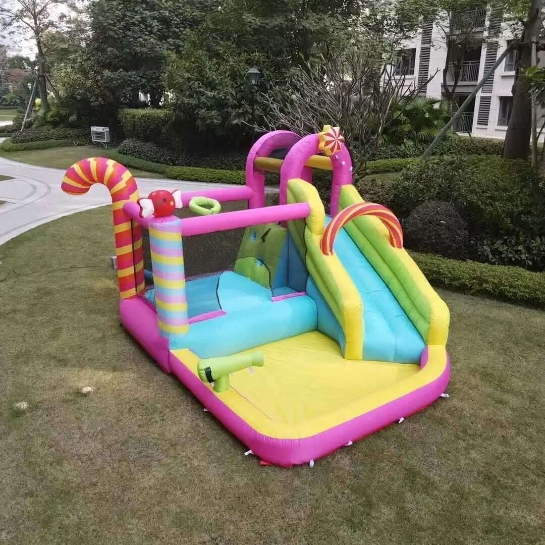 Commercial bounce house inflatables water slide blow up water slide inflatable jumping castle blower inflatable