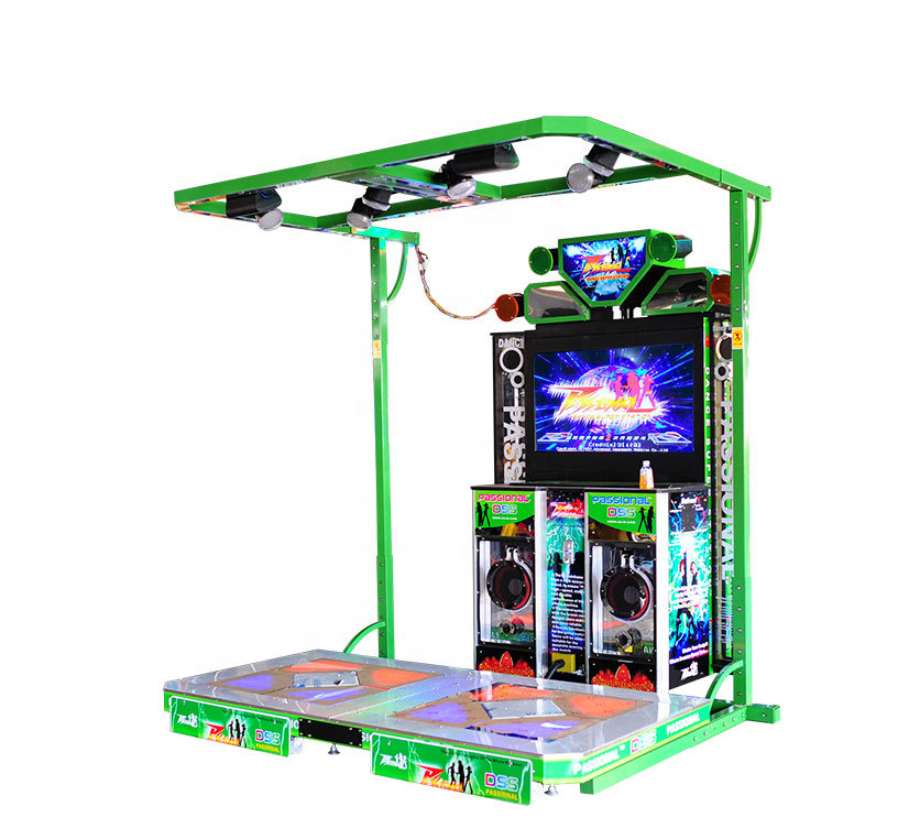 47 Inch LCD Game Room Indoor Dance Revolution Arcade Music And Dancing Coin Operated Game Machine For Sale