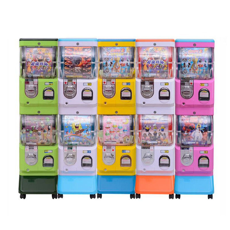 75*70mm transparent one-piece plastic ball toy vending egg twisting machine special egg capsule twisting egg vending machine